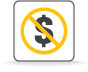 savings sign icon